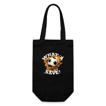 Balle de football - Quelle sauvegarde! - Sac à bouteille - noir - Devant