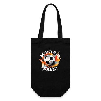 Balle de football - Quelle sauvegarde! - Sac à bouteille - noir - Devant