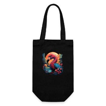 Flamant - Sac à bouteille - noir - Devant