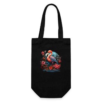 Flamant - Sac à bouteille - noir - Devant