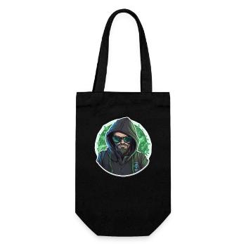 Hacker éthique - Illustration - Sac à bouteille - noir - Devant