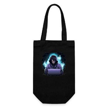 Hacker éthique - Illustration - Sac à bouteille - noir - Devant