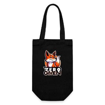 Zero Given - Fuchs Illustration - Geschenkbeutel für Flaschen - Schwarz - Vorne