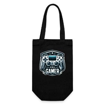 Pro Gamer - Controller Illustration - Geschenkbeutel für Flaschen - Schwarz - Vorne
