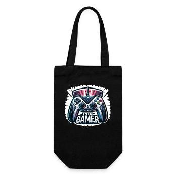 Pro Gamer - Controller Illustration - Gift Bag for Bottles - black - Front