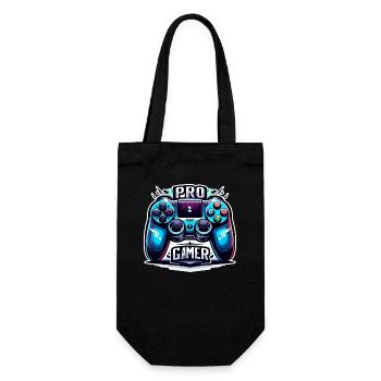 Pro Gamer - Controller Illustration - Gift Bag for Bottles - black - Front