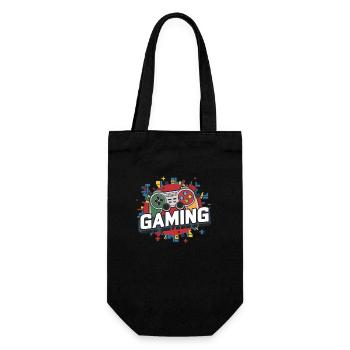 Gaming - Controller - Geschenkbeutel für Flaschen - Schwarz - Vorne