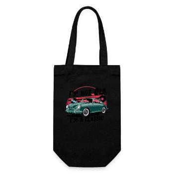 Je ne suis pas vieux, je suis un classique. - Sac à bouteille - noir - Devant