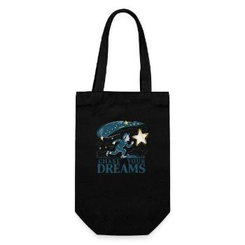 Poursuivez vos rêves - Sac à bouteille - noir - Devant