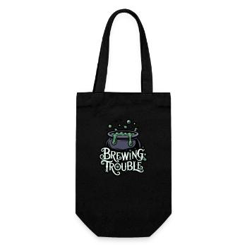 Hexenkessel – Brewing Trouble - Gift Bag for Bottles - black - Front