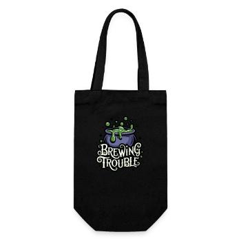Hexenkessel – Brewing Trouble - Gift Bag for Bottles - black - Front