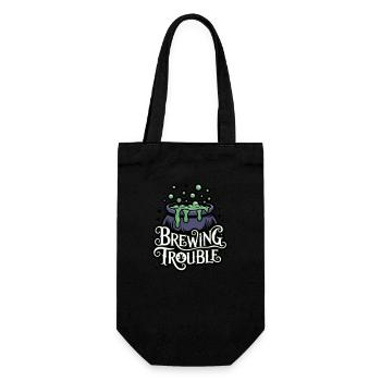 Hexenkessel – Brewing Trouble - Gift Bag for Bottles - black - Front