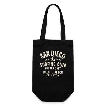 San Diego Pacific beach surfing club - Sac à bouteille - noir - Devant