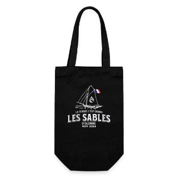 The Vendée is big in 2024 - Gift Bag for Bottles - black - Front