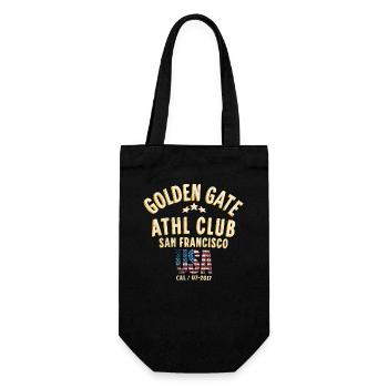 Golden gate athletic club - Sac à bouteille - noir - Devant