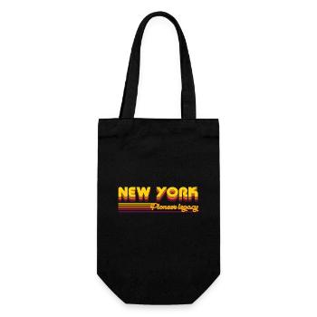 cool New York États-Unis États design - Sac à bouteille - noir - Devant