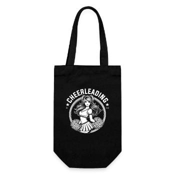 Design de pom-pom girl pour la pom-pom girl - Sac à bouteille - noir - Devant