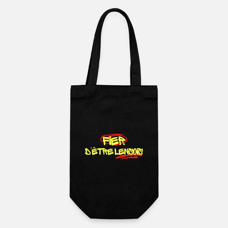 Fier d'être lensois - Sac à bouteille - noir