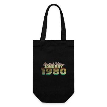 45th Anniversary Limited Edition (SCR) 01/1980 - Gift Bag for Bottles - black - Front
