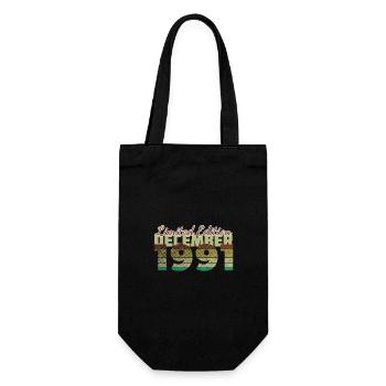 33rd Birthday Limited Edition (SCR) 12/1991 - Gift Bag for Bottles - black - Front