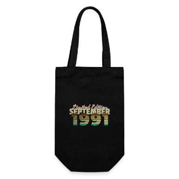 33rd Birthday Limited Edition (SCR) 09/1991 - Gift Bag for Bottles - black - Front