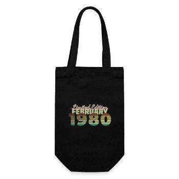 45th Anniversary Limited Edition (SCR) 02/1980 - Gift Bag for Bottles - black - Front