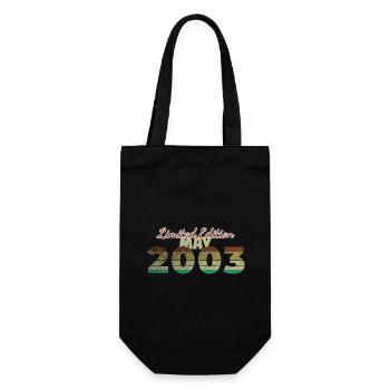 22nd Birthday Limited Edition (SCR) 05/2003 - Gift Bag for Bottles - black - Front