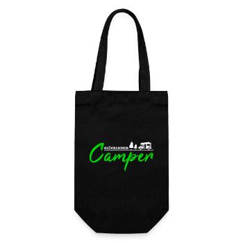 Camping Really Happy Camping-car Cadeau Camper - Sac à bouteille - noir - Devant