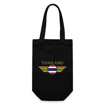 I Love Thailand, Elegance Style Design T-Shirt - Gift Bag for Bottles - black - Front