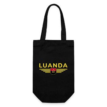 Luanda Design – Fierté de la capitale - Sac à bouteille - noir - Devant