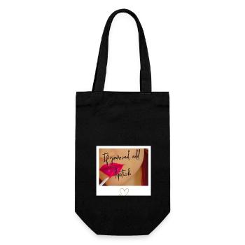 If youre sad - Geschenkbeutel für Flaschen - Schwarz - Vorne