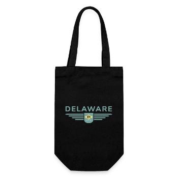 Delaware Fan T-Shirt – Coast & Charm - Sac à bouteille - noir - Devant