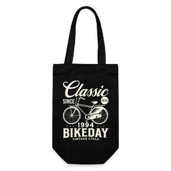 Fahrrad Jahr 1994 Radfahrer 30 Jahre Jubiläum - Geschenkbeutel für Flaschen - Schwarz - Vorne