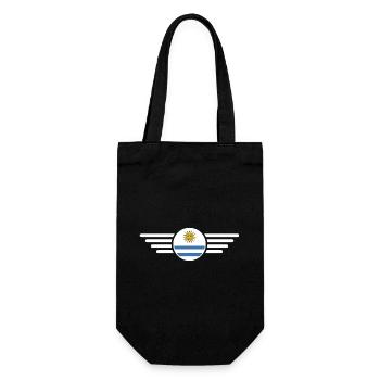 I Love Uruguay, Elegance Style Design T-Shirt - Gift Bag for Bottles - black - Front