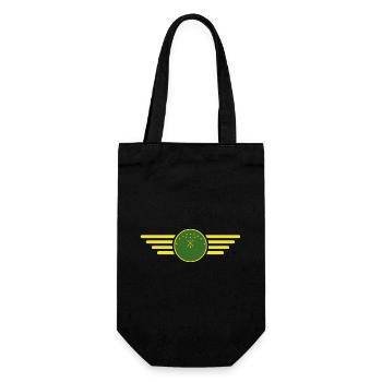 J’aime Adygea, T-shirt design de style élégance - Sac à bouteille - noir - Devant