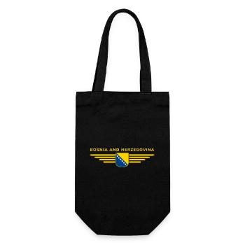 T-Shirt Bosnie-Herzégovine - Sac à bouteille - noir - Devant