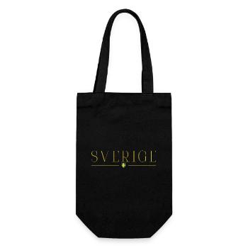 I Love Sweden, T-shirt de tenue design - Sac à bouteille - noir - Devant