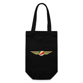 Fans des Seychelles : des t-shirts pour rêver sur l’île - Sac à bouteille - noir - Devant