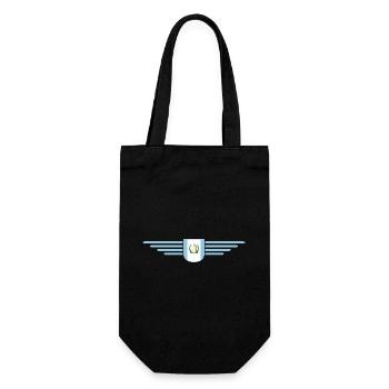 J’aime le Guatemala, T-shirt Style Design - Sac à bouteille - noir - Devant