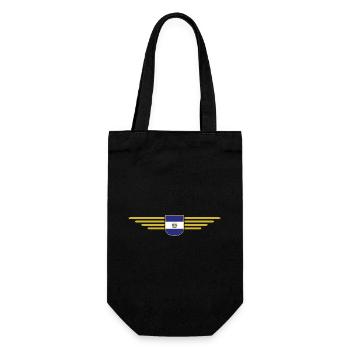 El Salvador T-Shirt Design - Gift Bag for Bottles - black - Front