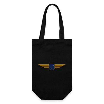 Alaska Fan T-Shirt – USA Style - Gift Bag for Bottles - black - Front
