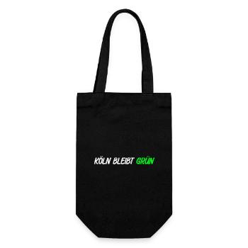 Koeln_bleibt_gruen_ - Gift Bag for Bottles - black - Front