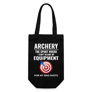 Tir à l’arc Cibles Archer Bullseye Tir Sport - Sac à bouteille - noir - Devant