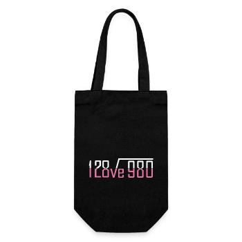 Formel der Liebe - Formula of Love - Gift Bag for Bottles - black - Front