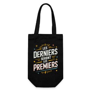 Les derniers seront les premiers - Sac à bouteille - noir - Devant