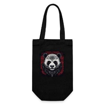 Cool Panda - Gift Bag for Bottles - black - Front