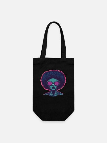 Disco - Gift Bag for Bottles - black