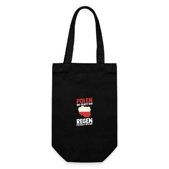 Polonais Pologne - Sac à bouteille - noir - Devant