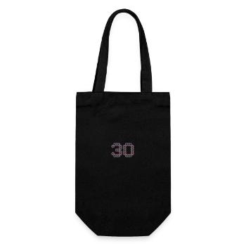 30. 30 YEARS. 30th ANNIVERSARY. 30 YEARS ANNIVERSARY. - Gift Bag for Bottles - black - Front