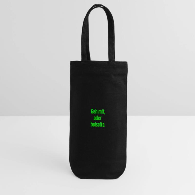 Geh mit oder beiseite Geschenkbeutel für Flaschen